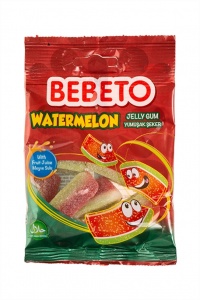 Мармелад жевательный Бебето со вкусом арбуза 70г