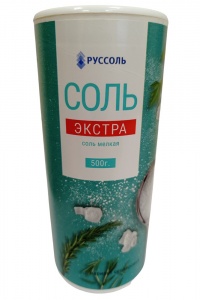 Соль пищевая Экстра 500г