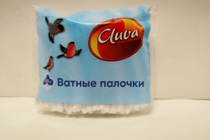 Палочки ватные Клюва 100шт