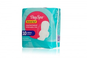 Прокладки Дэйс Спа Нэчурал Софт Нормал 10шт