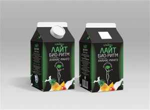 Напиток сывороточный  Био-ритм Лайт ананас манго т/п 450г