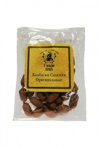 Колбаски Первой Гильдии Купецъ  Салямки Оригинальные сырокопченые150г