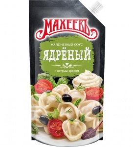 Соус майонезный Махеев Ядреный 50,5% д/п 200г