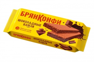 Вафли Брянконфи Шоколадные 190г