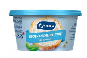 Сыр Виола Сливочный творожный 70% 140г