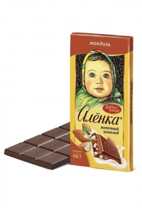 Шоколад Аленка с миндалем 75г