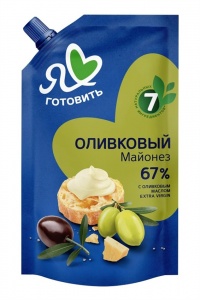 Майонез Я люблю готовить Оливковый 67% 200мл