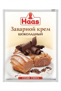 Сухая смесь Хаас крем заварной шоколадный 100г