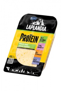Сыр Лапландия Протеин без лактозы нарезка 33% 120г