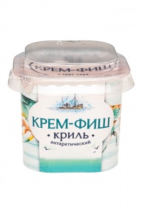 Паста Крем-Фиш с антарктическим крилем и кальмаром 150г