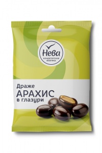 Драже Нева Арахис в глазури 140г