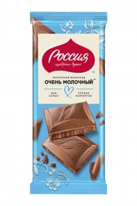 Шоколад Россия - щедрая душа молочный 75г