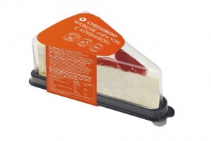 Торт Чизберри Чизкейк Нью-Йорк с клубникой 100г