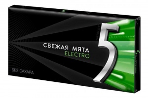 Жевательная резинка Ригли Файв Свежая Мята 15,6г