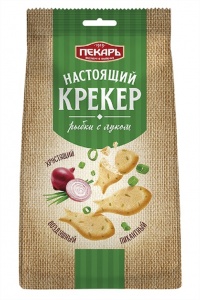 Крекер Пекарь Рыбки с луком 220г