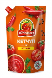 Кетчуп Помидорка острый дойпак 350г