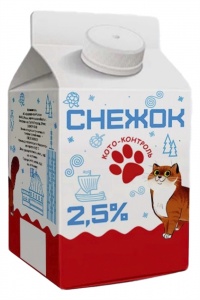 Снежок Кото-контроль 2,5% т/п 450г