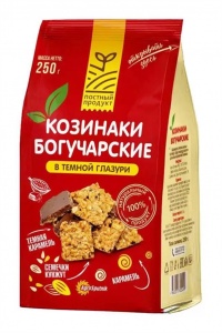 Козинаки Богучарские Подсолнечные в темной глазури 250г