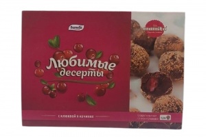 Десерт Мамита бискв с клюквой 200г
