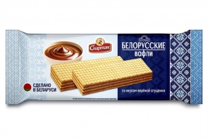 Вафли Белорусские со вкусом вареной сгущенки 72г
