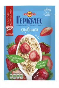 Каша Русский Продукт Геркулес клубника 40г