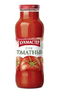 Сок Кухмастер томатный с мякотью ст/б 680мл