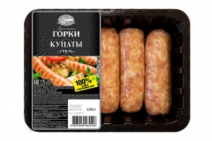 Купаты гриль Ближние  Горки из свинины охлажденные лоток 400г