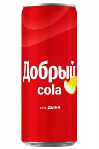 Напиток Добрый Кола Дыня ж/б 330мл