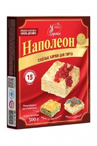 Коржи Черока Наполеон слоеные 300г