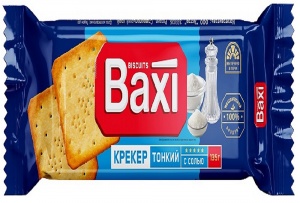Крекер Бакси с солью 135г