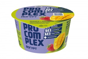 Йогурт Про-комплекс манго/малина 2% 130г