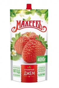 Джем Махеевъ клубника дой пак  400г