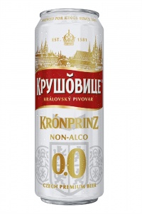 Пивной напиток Крушовице Нон-алко светлое ж/б 0,43л