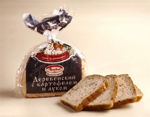 Хлеб Деревенский с картофелем и луком 250г нарезка