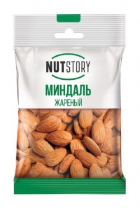 Миндаль Нат Стори жареный 34г