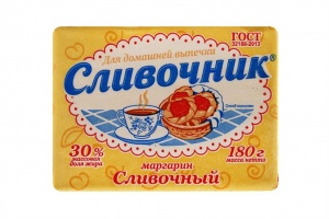 Маргарин Сливочник сливочный 30% 180г