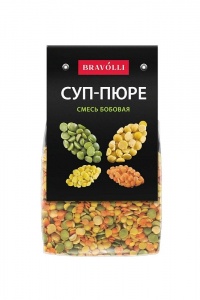 Суп-пюре Браволли смесь бобовая 350г
