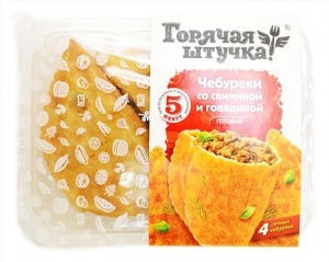 Чебурек Горячая штучка со свининой и говядиной 90г