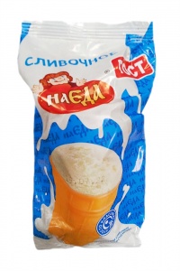 Мороженое НаЕда сливочное в вафельном стаканчике 60г