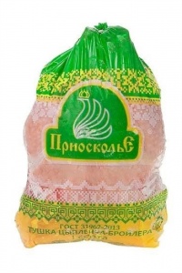 Тушка цыпленка бройлера 1сорт потрашеная охлажденная Приосколье