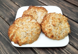 Оладьи куриные запеченные