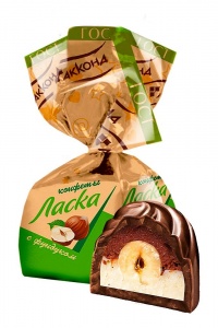 Конфеты Акконд Ласка с фундуком