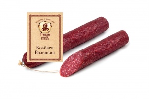 Колбаса Первой Гильдии Купецъ Валенсия сырокопченая