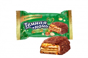 Конфеты Десерт Темная ночь с фундучной пастой
