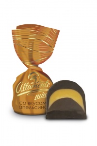 Конфеты Альтаменте мини со вкусом апельсина и с арахисом