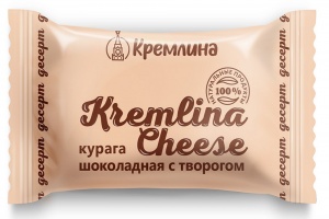 Конфеты Кремлина глазир с начинкой Курага Чиз шоколадная