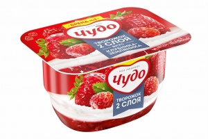 Десерт твор.взб.Чудо Творожок клубника/земляника 4,2% 100г
